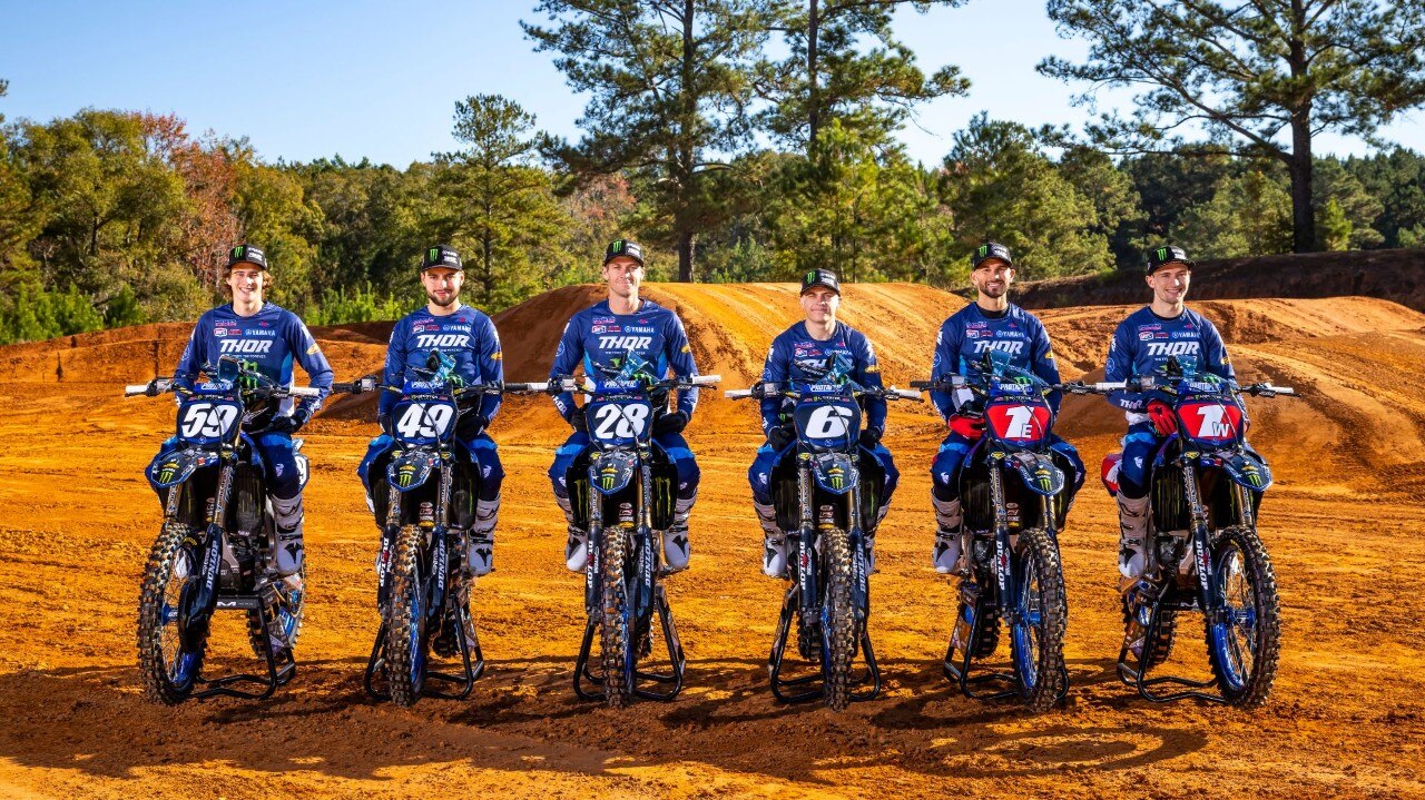 Team  Monster Energy Star Yamaha Racing 2022 Photo shoot